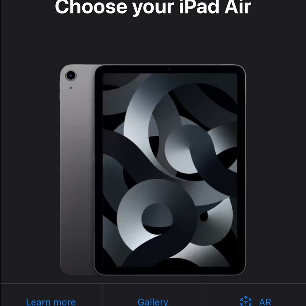 IPAD AIR 2021 version lightly used - Picture 5 of 5